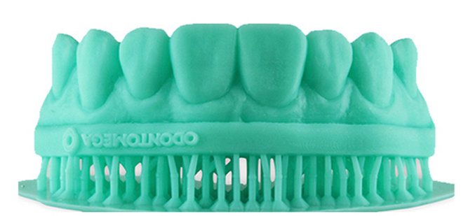 Resina 3D Phrozen Model Aqua Green para impressão de modelos odontológicos